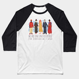 we are on united people for jehovah we stand Baseball T-Shirt